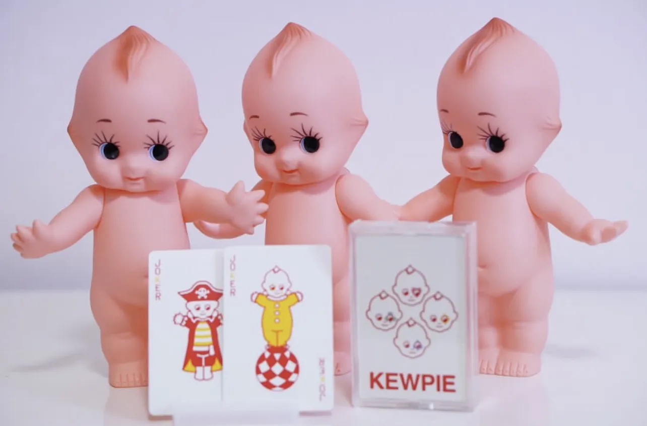 Kewpie and Kewpie playing cards